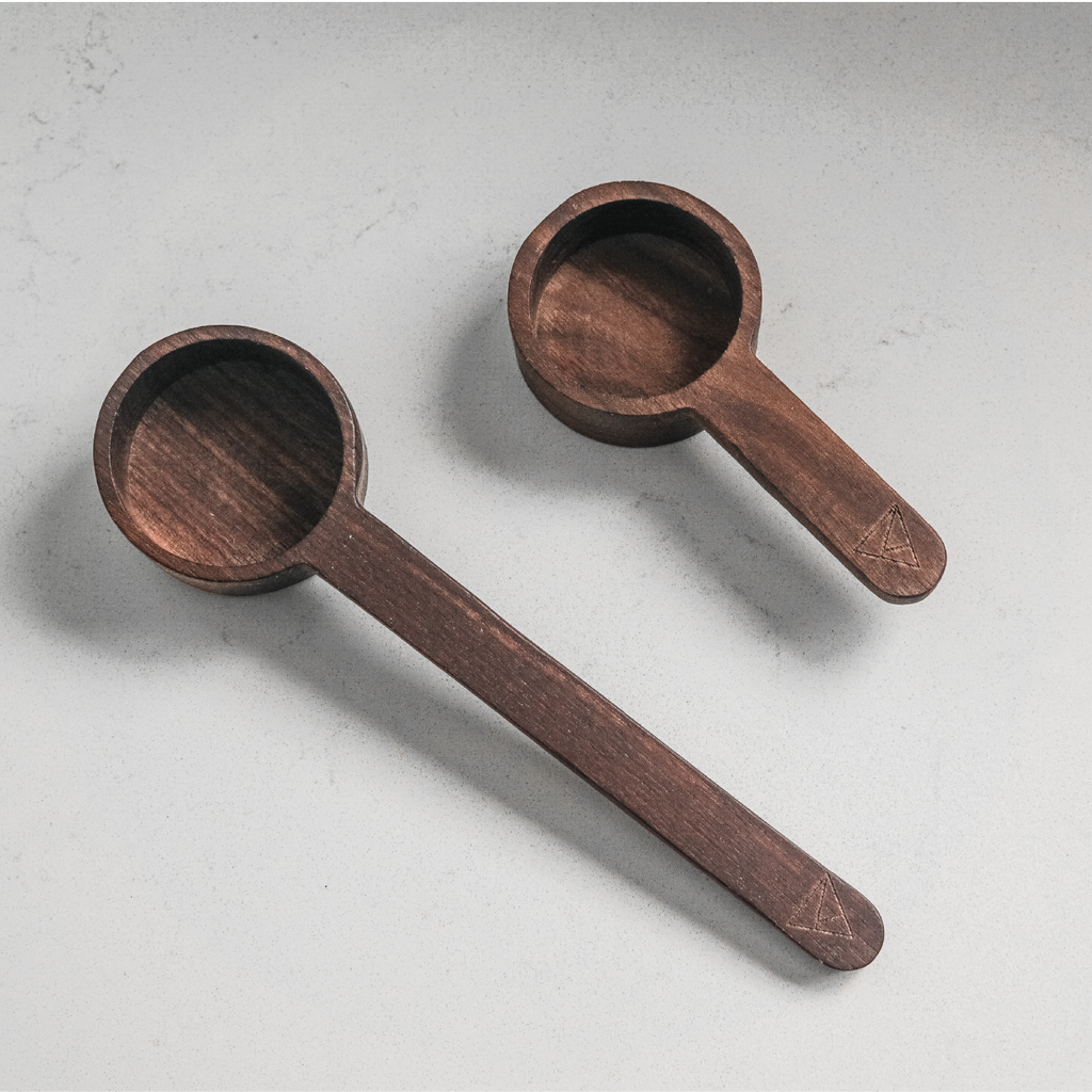 Large Walnut Scoops (Single or Set of 3)
